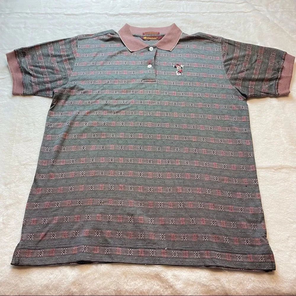 Elandale Disney Golf Shirt Size Large